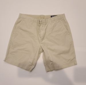 Polo khaki shorts 8.5 inch inseam 34 waist